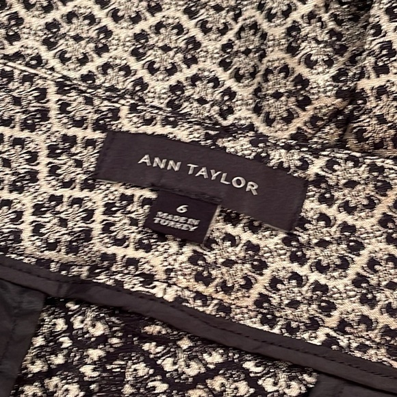 Ann Taylor Gold Black Shimmer Pants - Picture 4 of 5